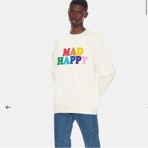 MadHappy Limited Edition March Artwork Program Crewneck Large